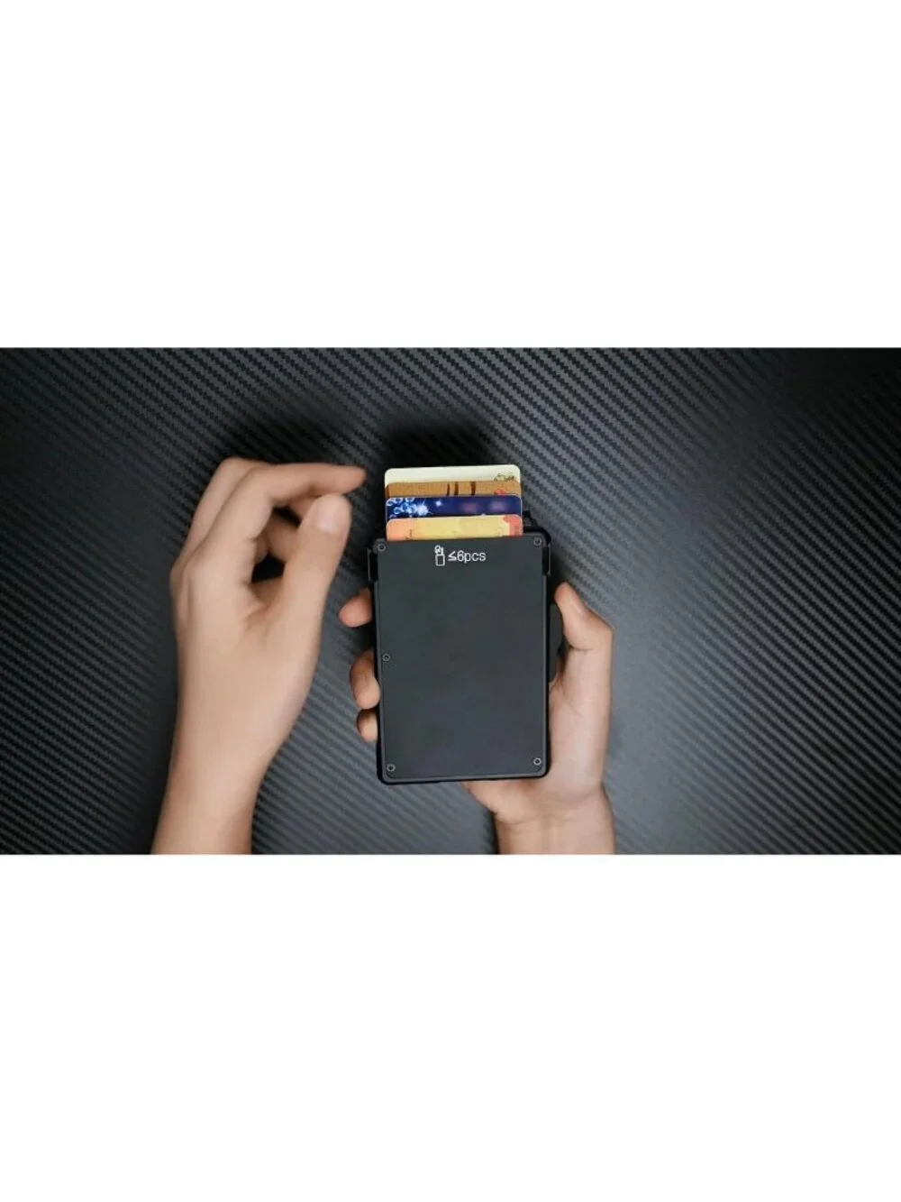 Slim Leather Wallet for Men - RFID Blocking Bifold with Money Clip & Card Slots